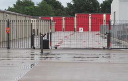 fenced and gated storage facility